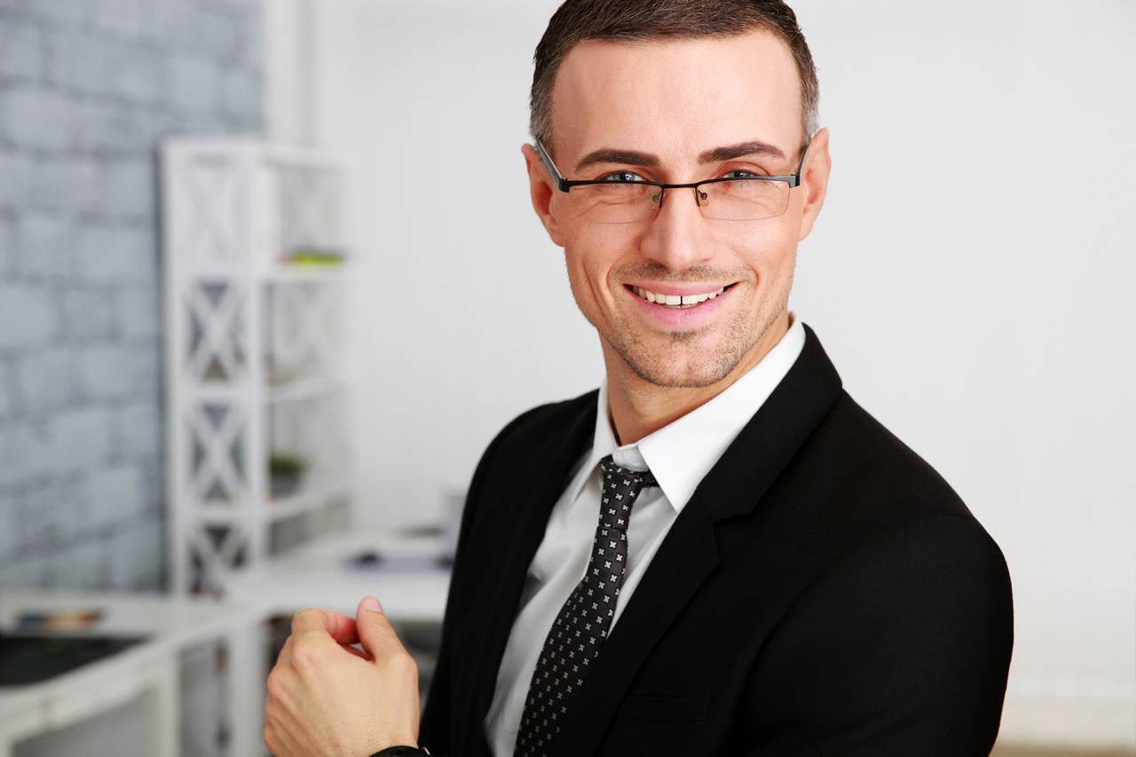 smiling_professional_man background