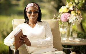 Woman wearing sunglasses