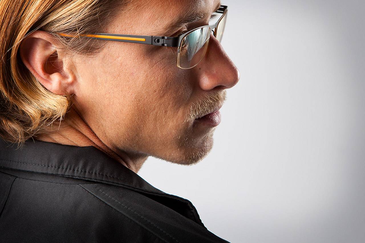 Man in glasses